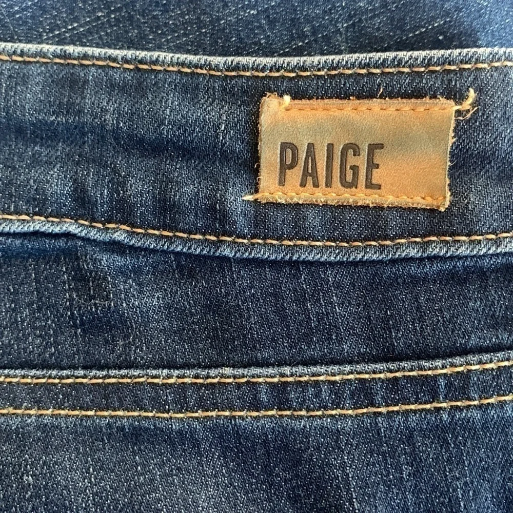 Paige Jimmy Jimmy Crop‎ Blue Jeans Size 28